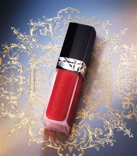 dior glitzerlippenstift|Limited Edition Rouge Dior Forever Sequin Glittery Liquid Lipstick.